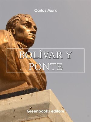 cover image of Bolívar y Ponte